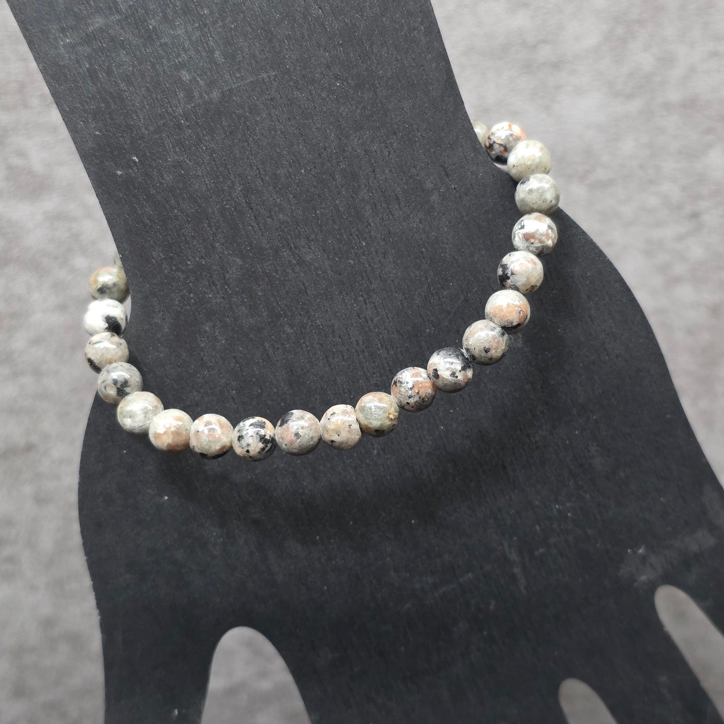 Yooperlite Bead Bracelet 6.25" / 16cm | 3350