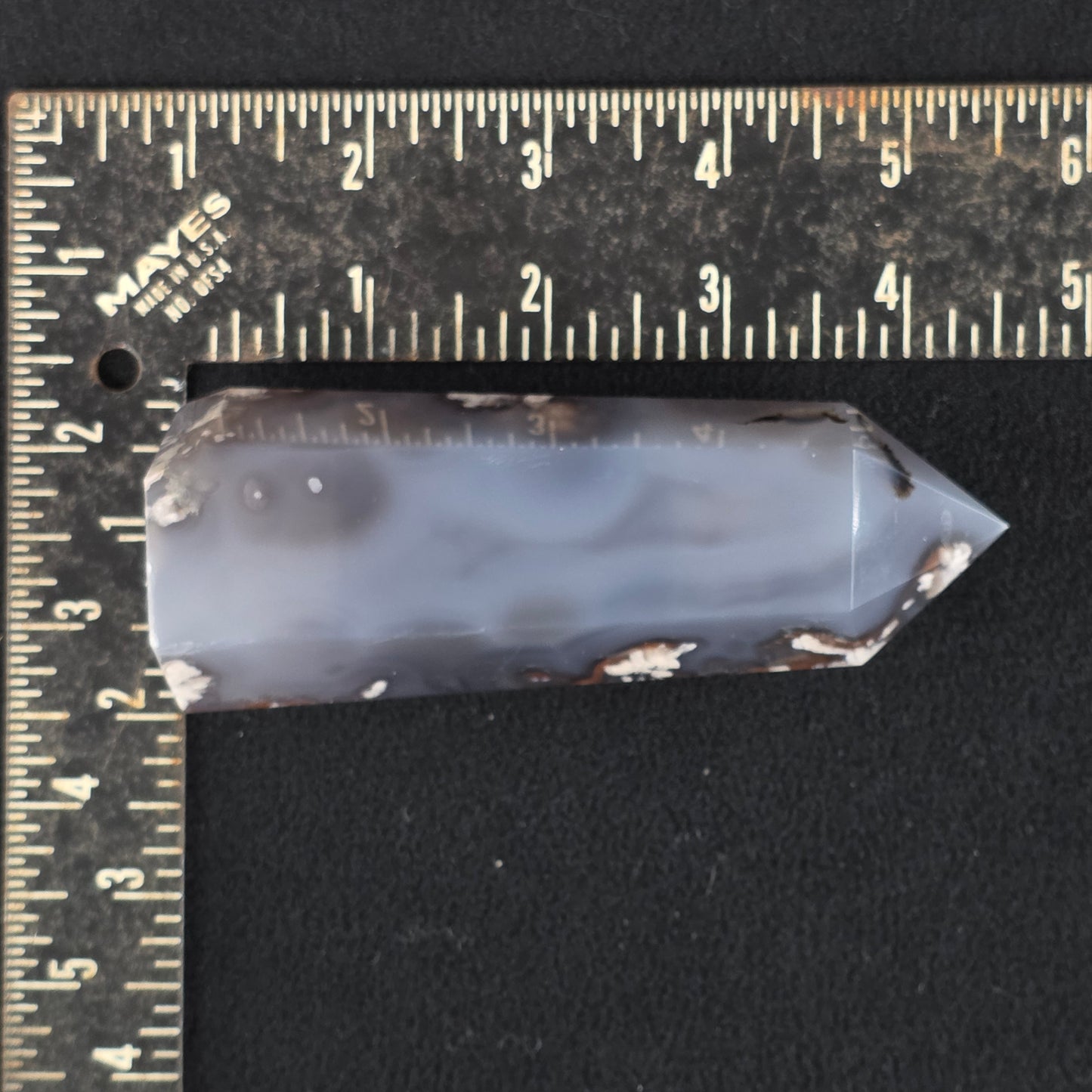Black Flower Agate Generator | 2165