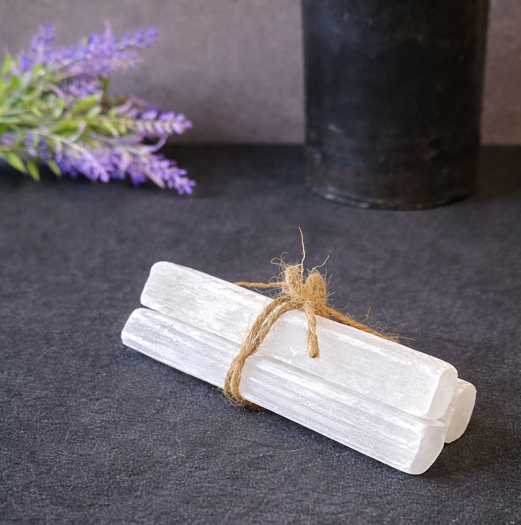 Satin Spar (Selenite) Stick (3 pack) | 3089