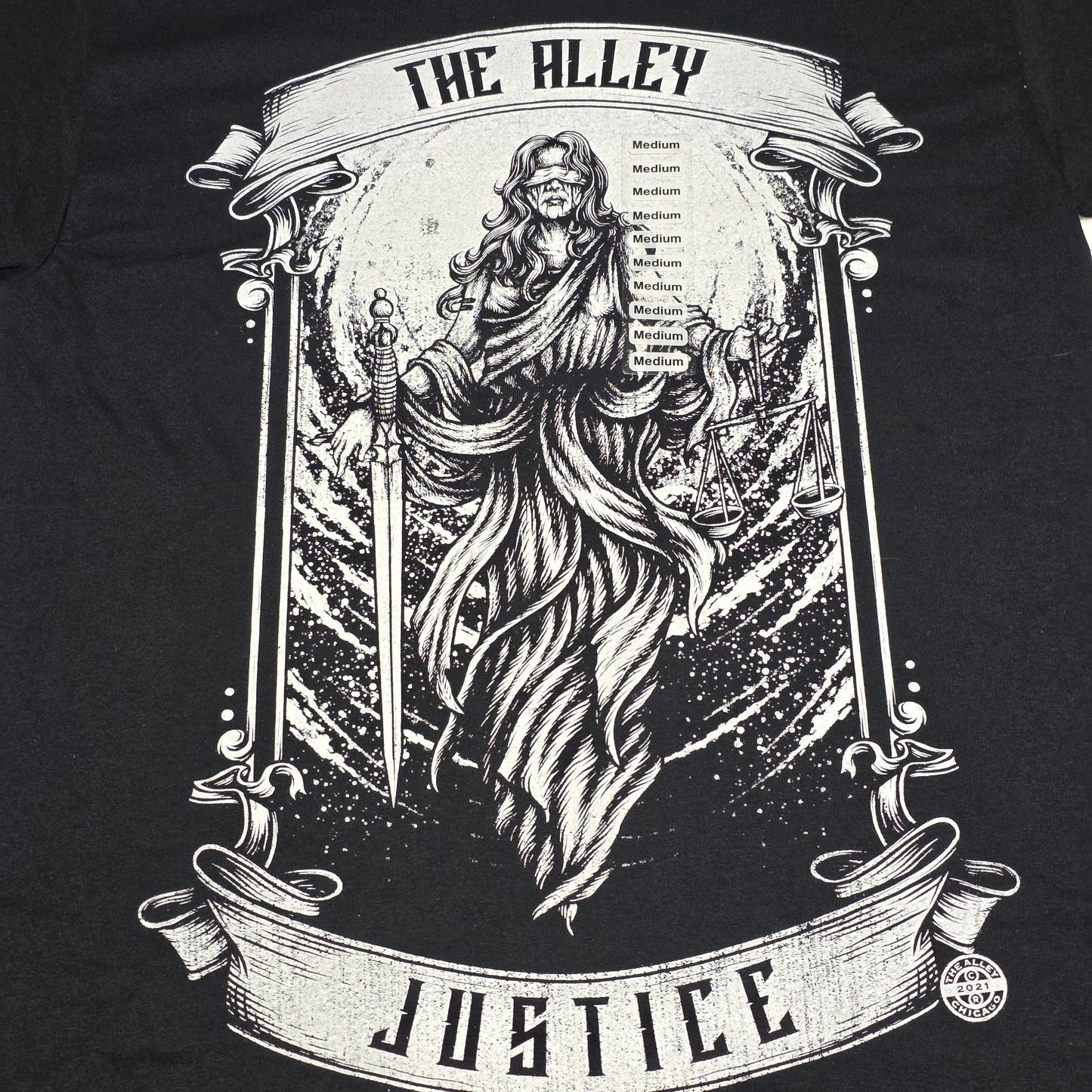 Lady Justice M T-Shirt (NWOT) | 3100