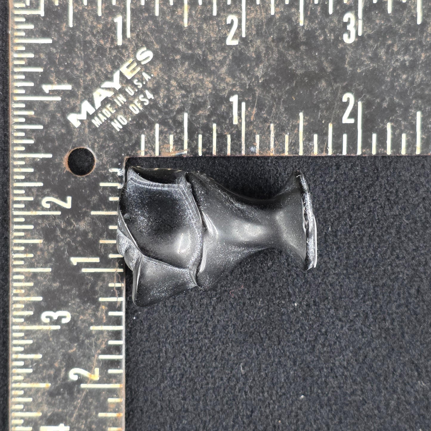 Black Obsidian Rose Carving | 1070