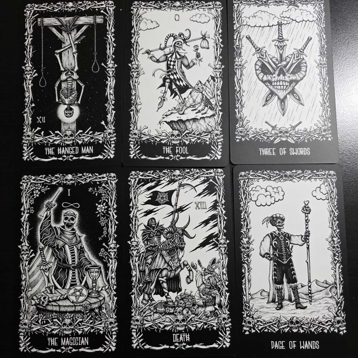 Darkside Skeleton Tarot (NEW-SEALED) | 2796