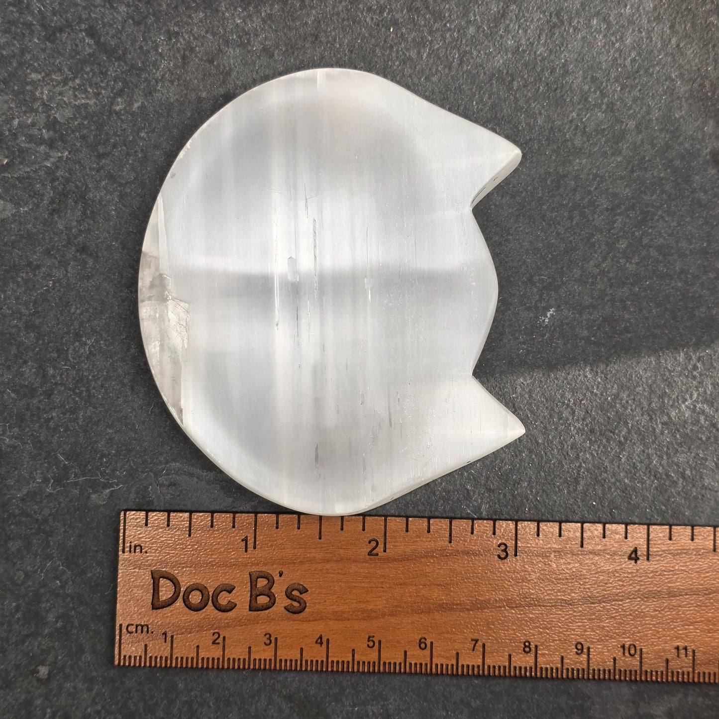 Satin Spar Cat Bowl Carving | 1905