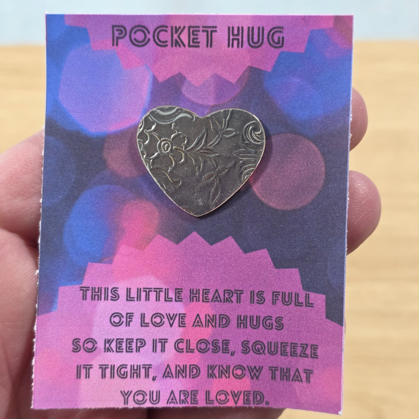 Pocket Hug - heart full of love | 2922