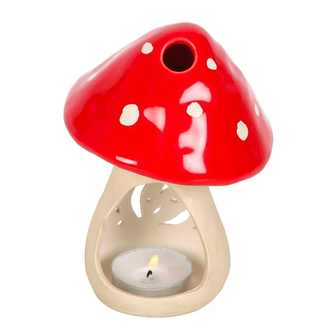 Toadstool Mushroom Tealight Candleholder | 3299