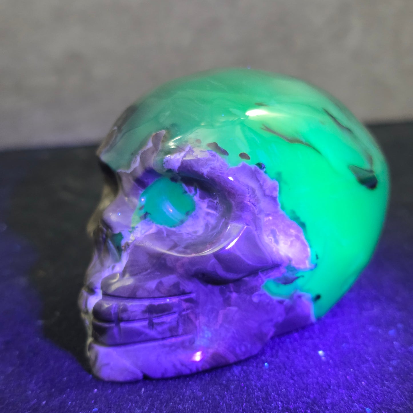 Volcano Agate Skull | 3309