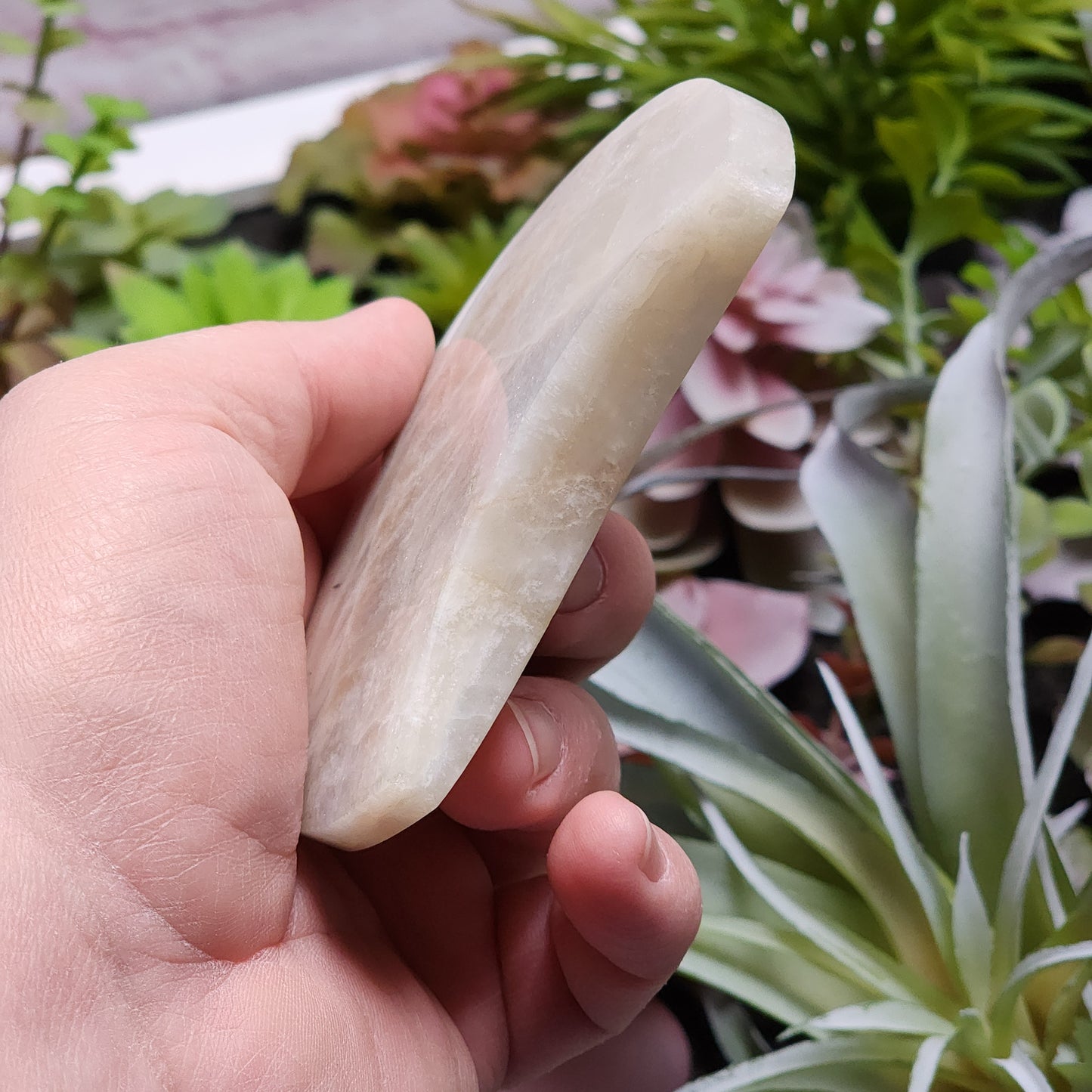 Moonstone Moon Carving | 2782