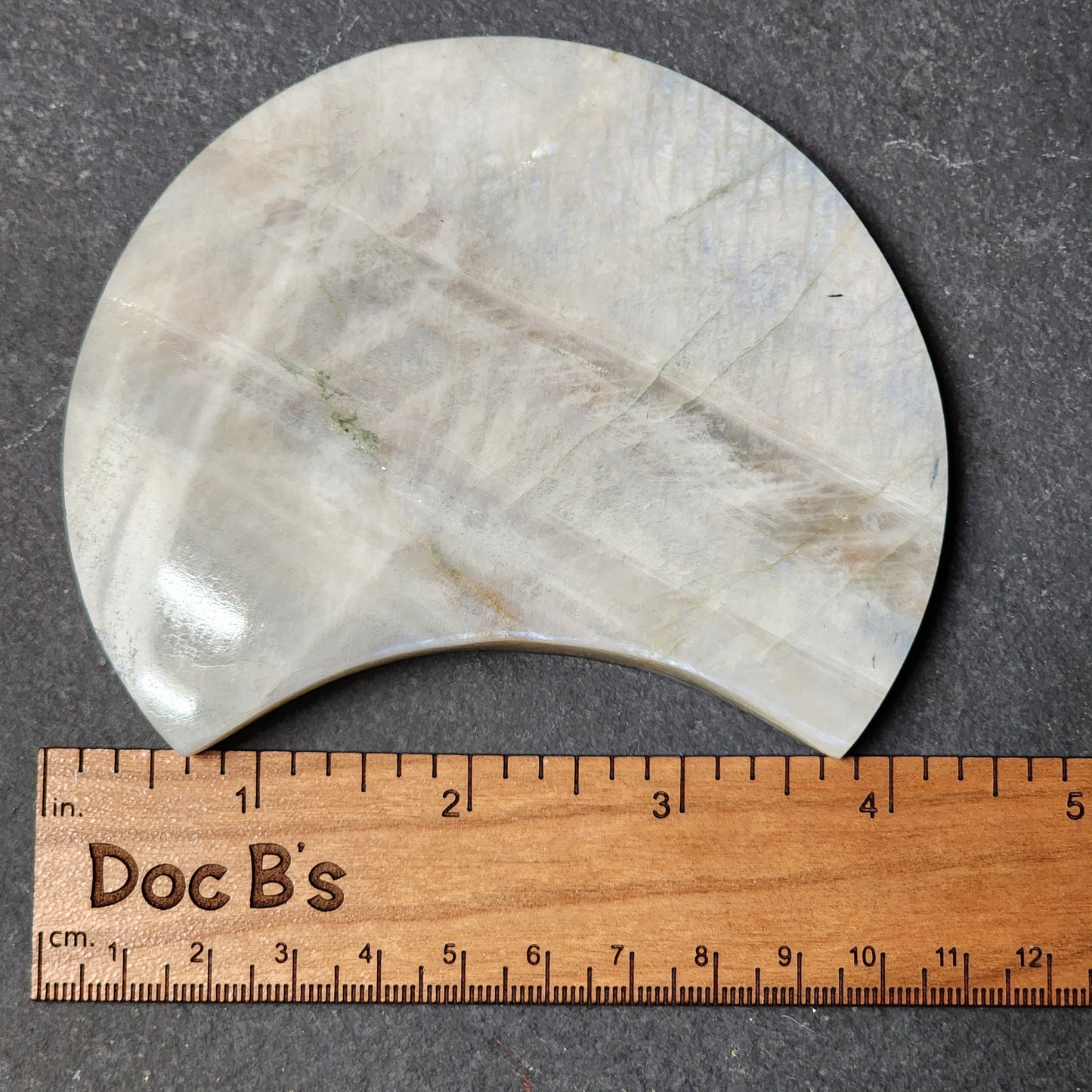 Moonstone Moon Carving | 2782