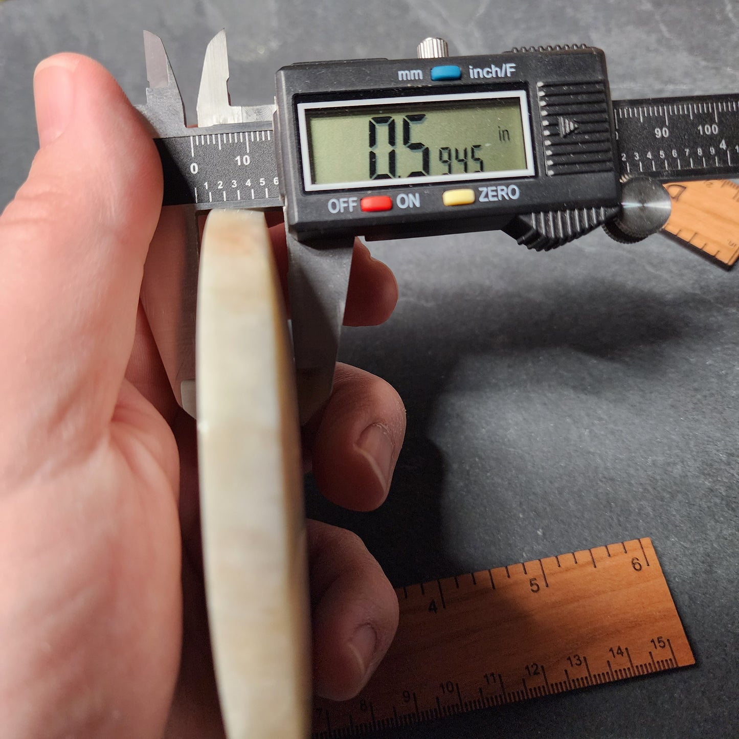 Moonstone Moon Carving | 2782
