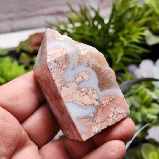Cotton Candy Agate Tower | 2330