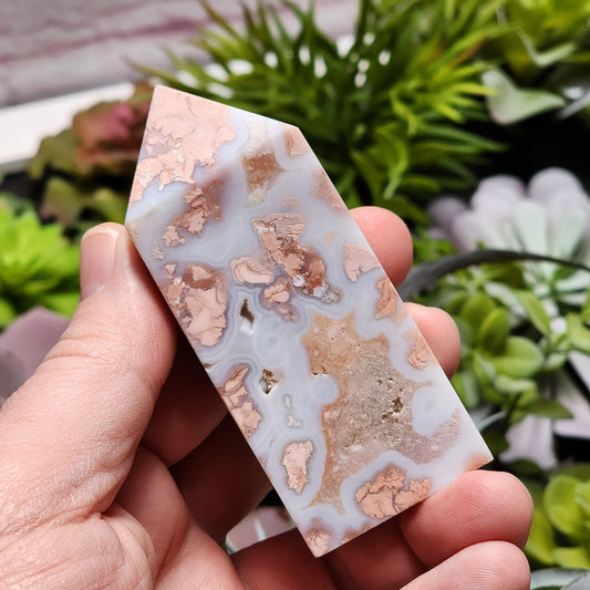 Cotton Candy Agate Tower | 2331
