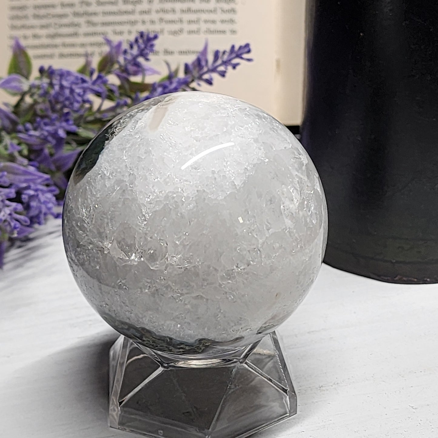 Moss Agate Sphere | 2230