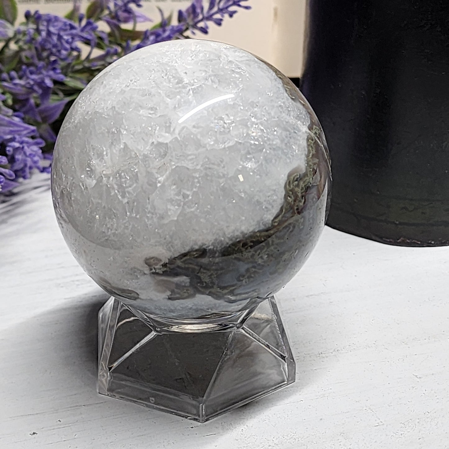 Moss Agate Sphere | 2230