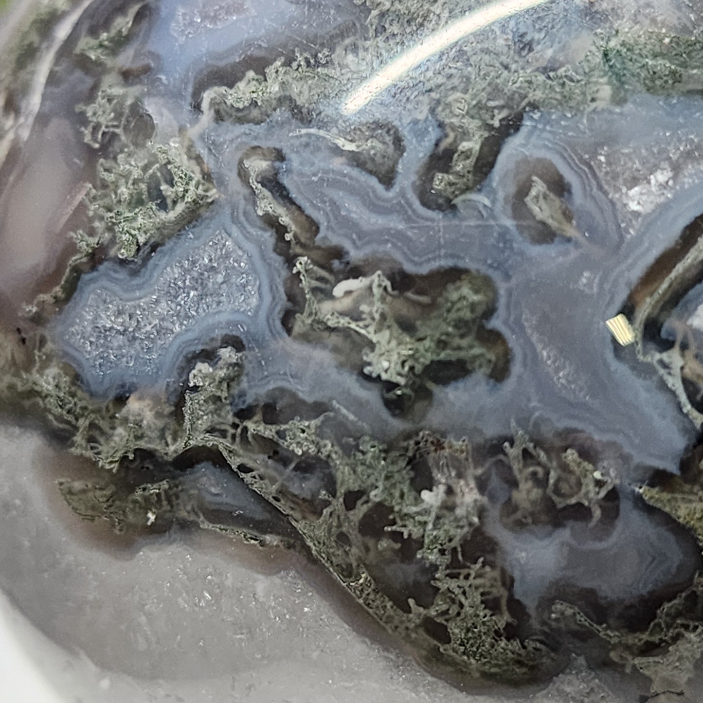 Moss Agate Sphere | 2230
