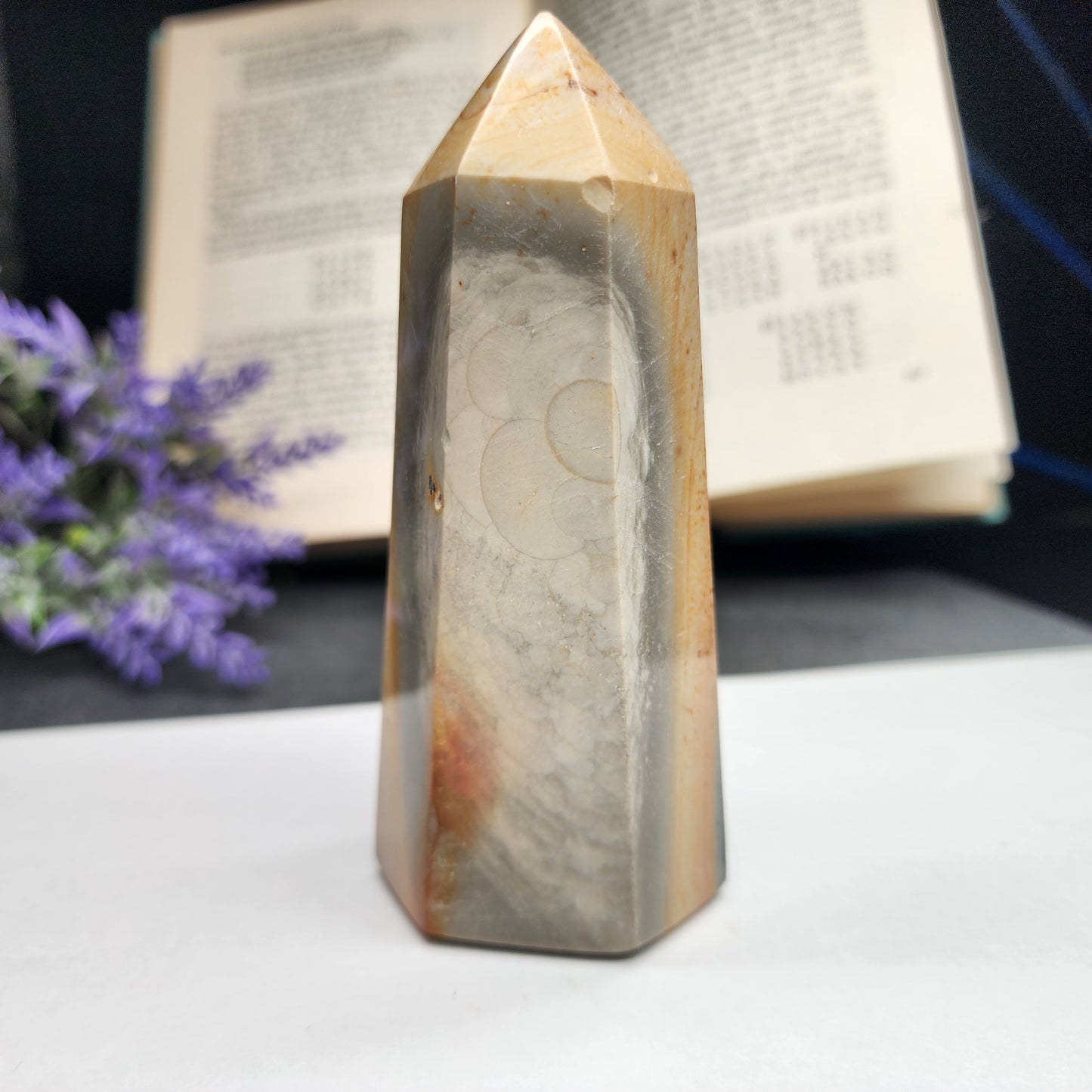 Polychrome Jasper Tower | 2103