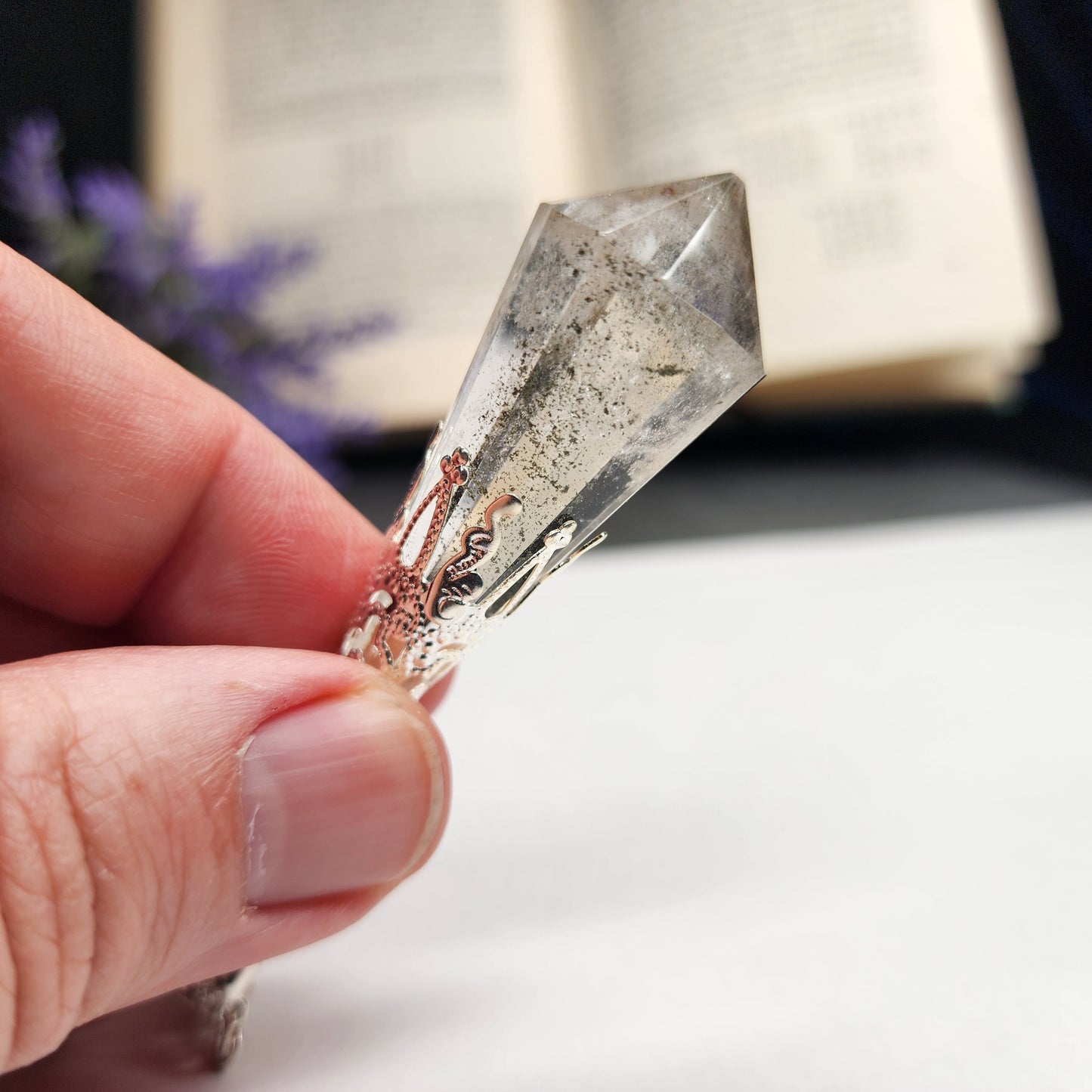 Garden Quartz pendulum | 2265