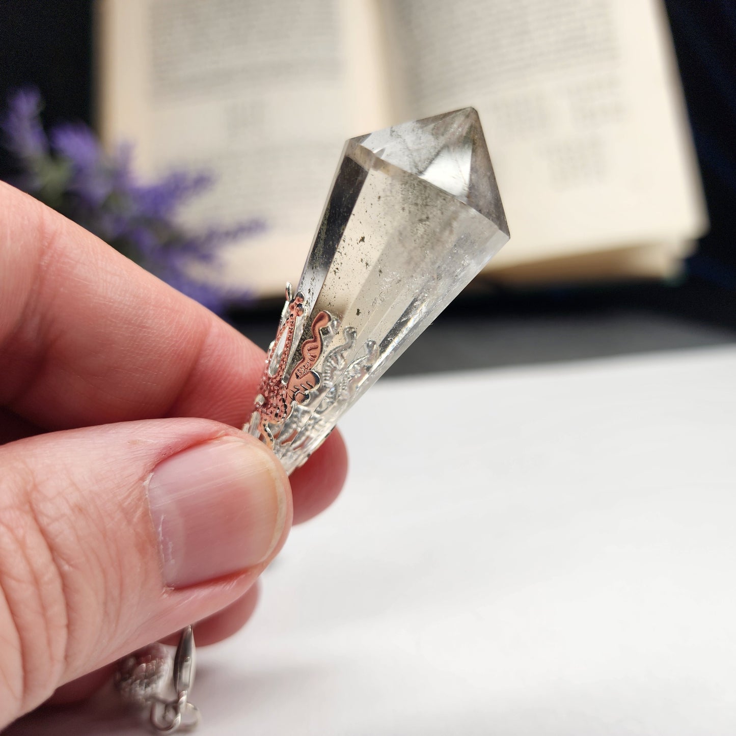 Garden Quartz pendulum | 2265