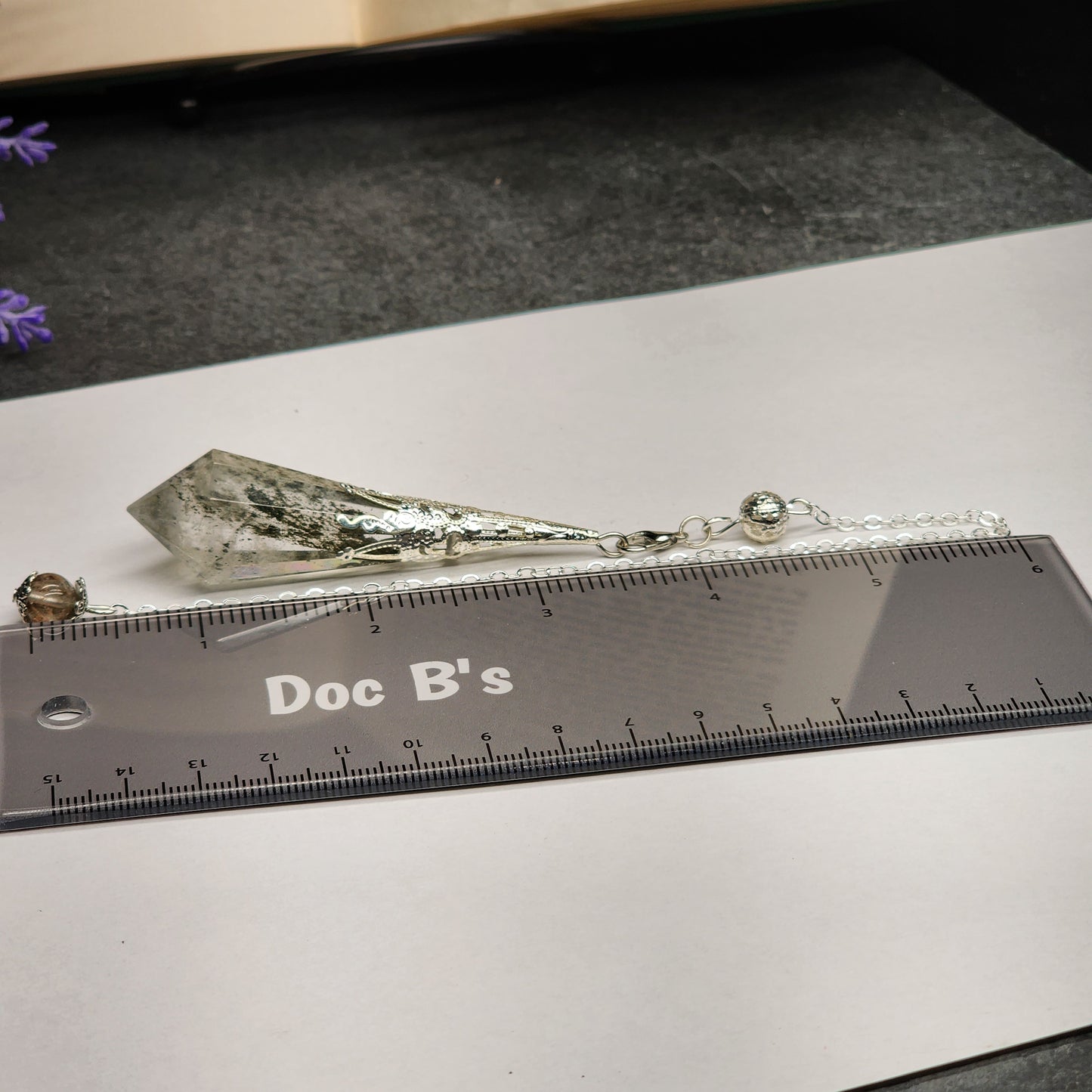 Garden Quartz pendulum | 2266