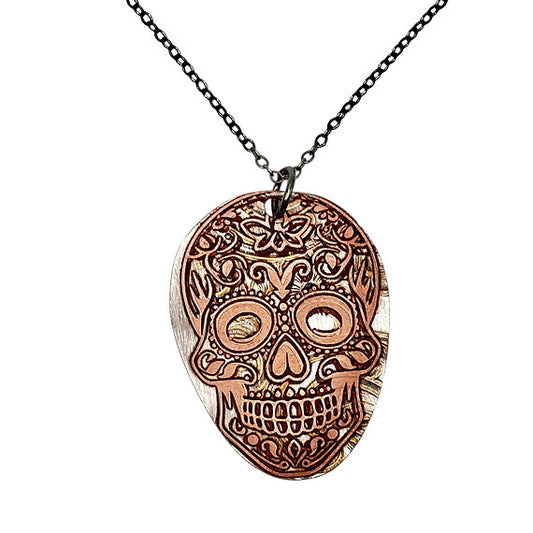 Sugar Skull Necklace (NEW-OPEN) | 3067