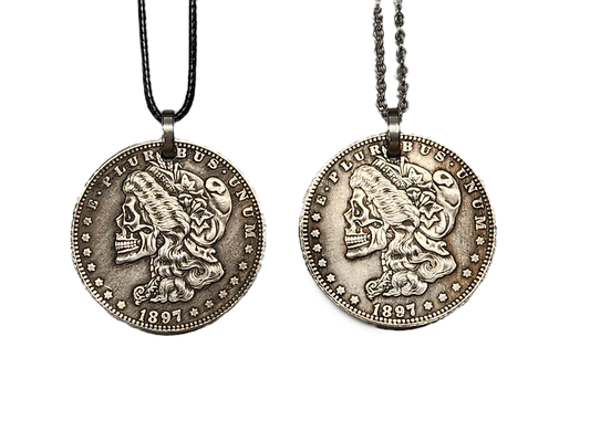 Hobo Morgan Coin Necklace (NEW-OPEN) | 2973