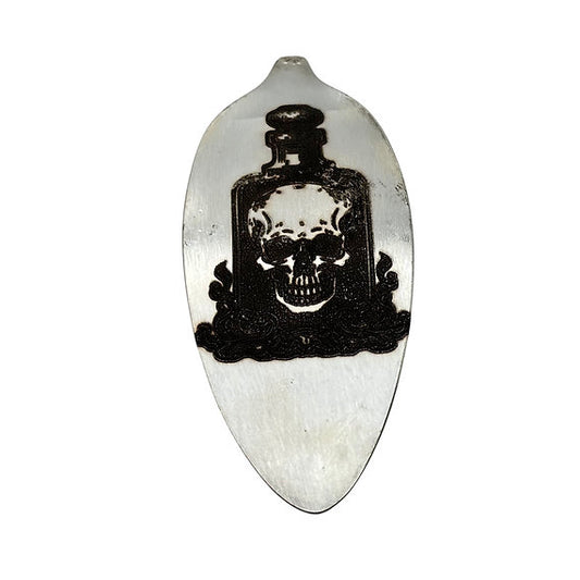 Bottled Skull Visor Clip (NEW-OPEN) | 3071