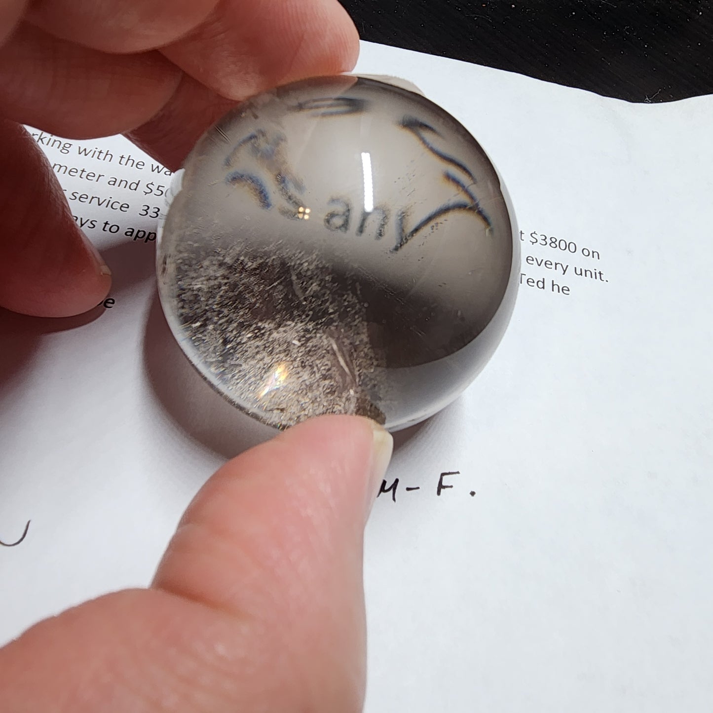 Clear Quartz Sphere | 2234