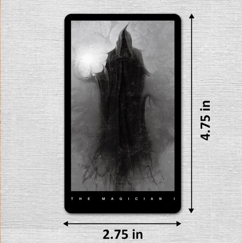 The Black Tarot: Cards Deck for Shadow Work (NEW-SEALED) | 3079