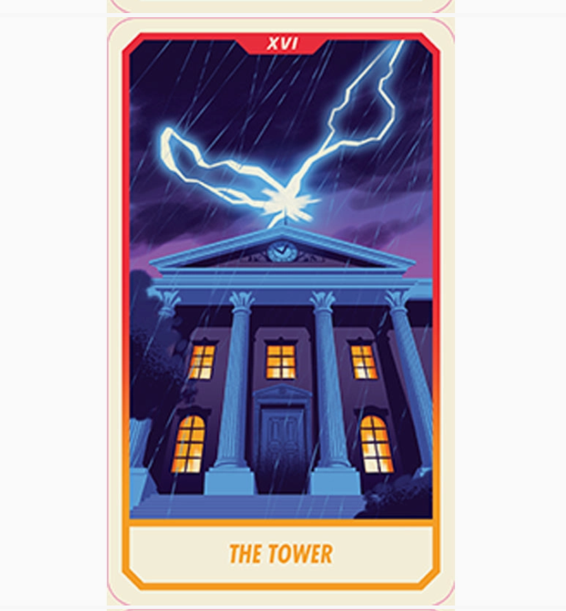 Back to the Future Tarot Deck (NEW-SEALED) | 3112