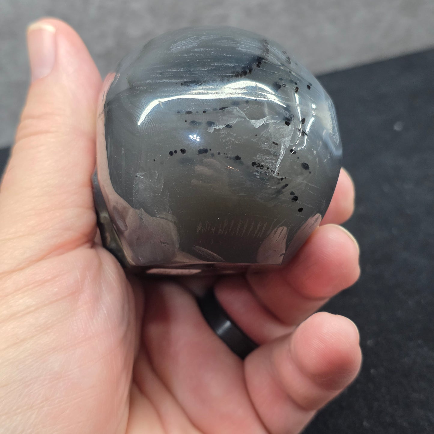 Volcano Agate Skull | 3309