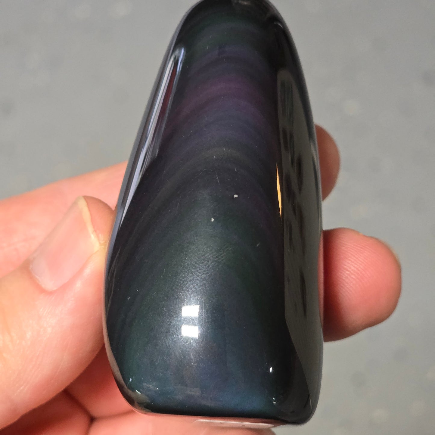 Rainbow Obsidian Freeform Carving | 1911