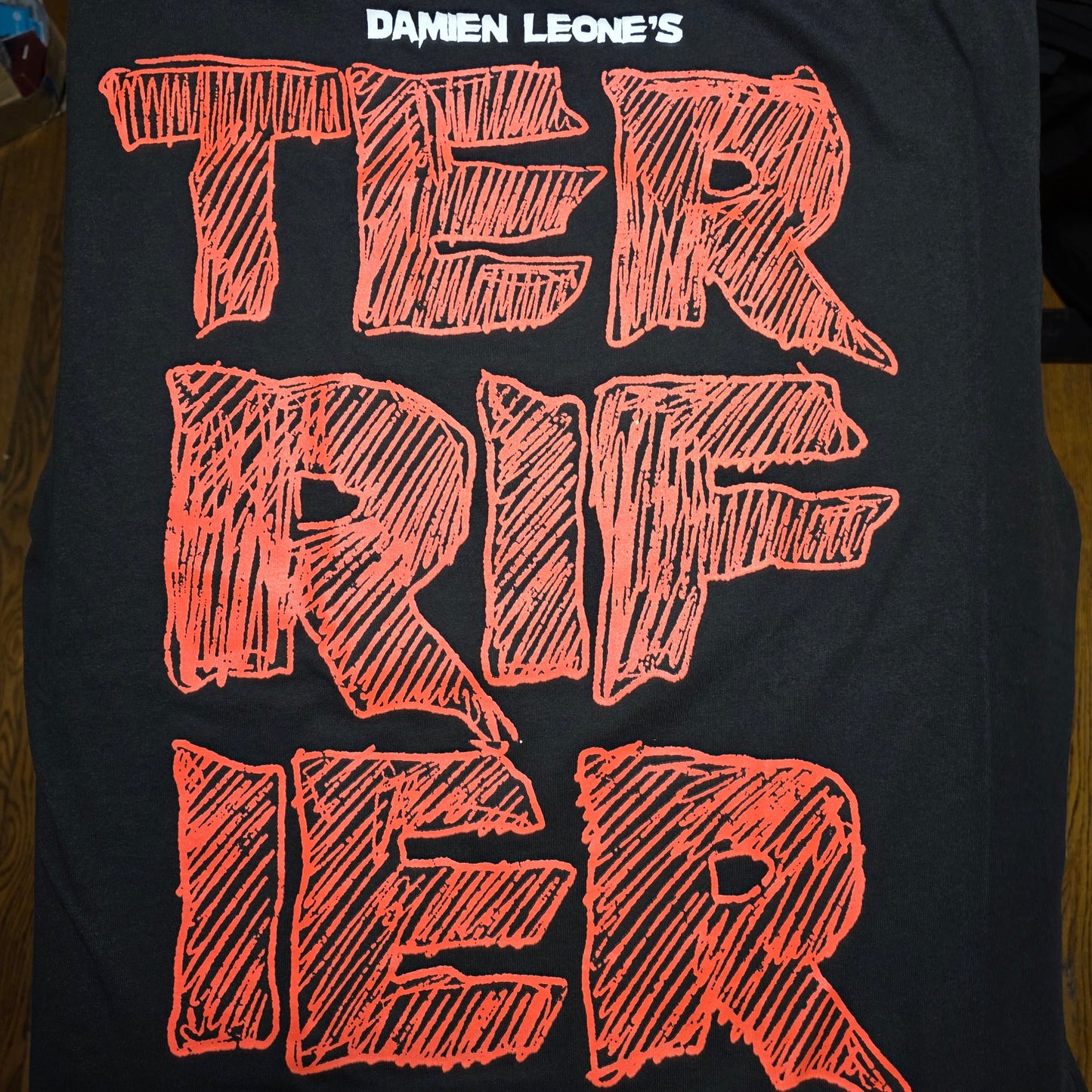 Terrifier Art the Clown L T-Shirt (NWOT) | 3507