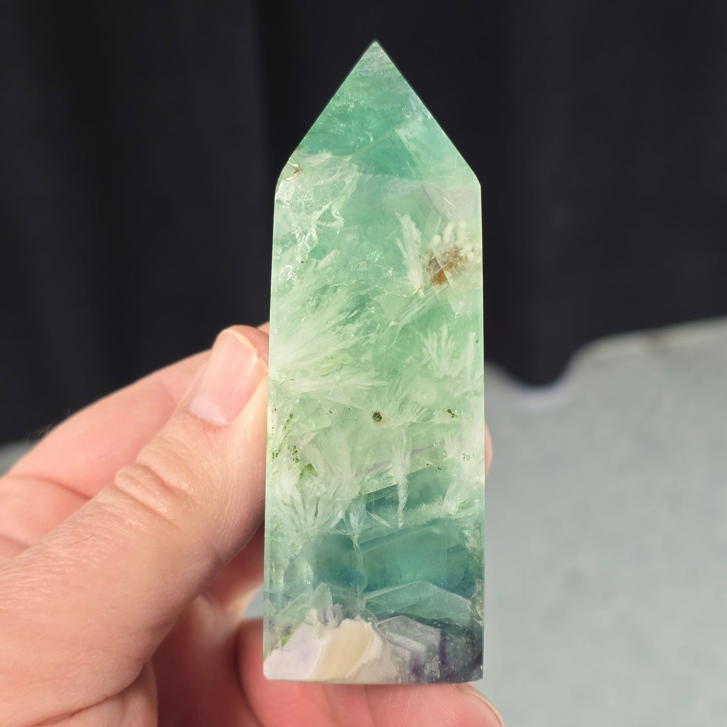Feather Fluorite Tower | 2070