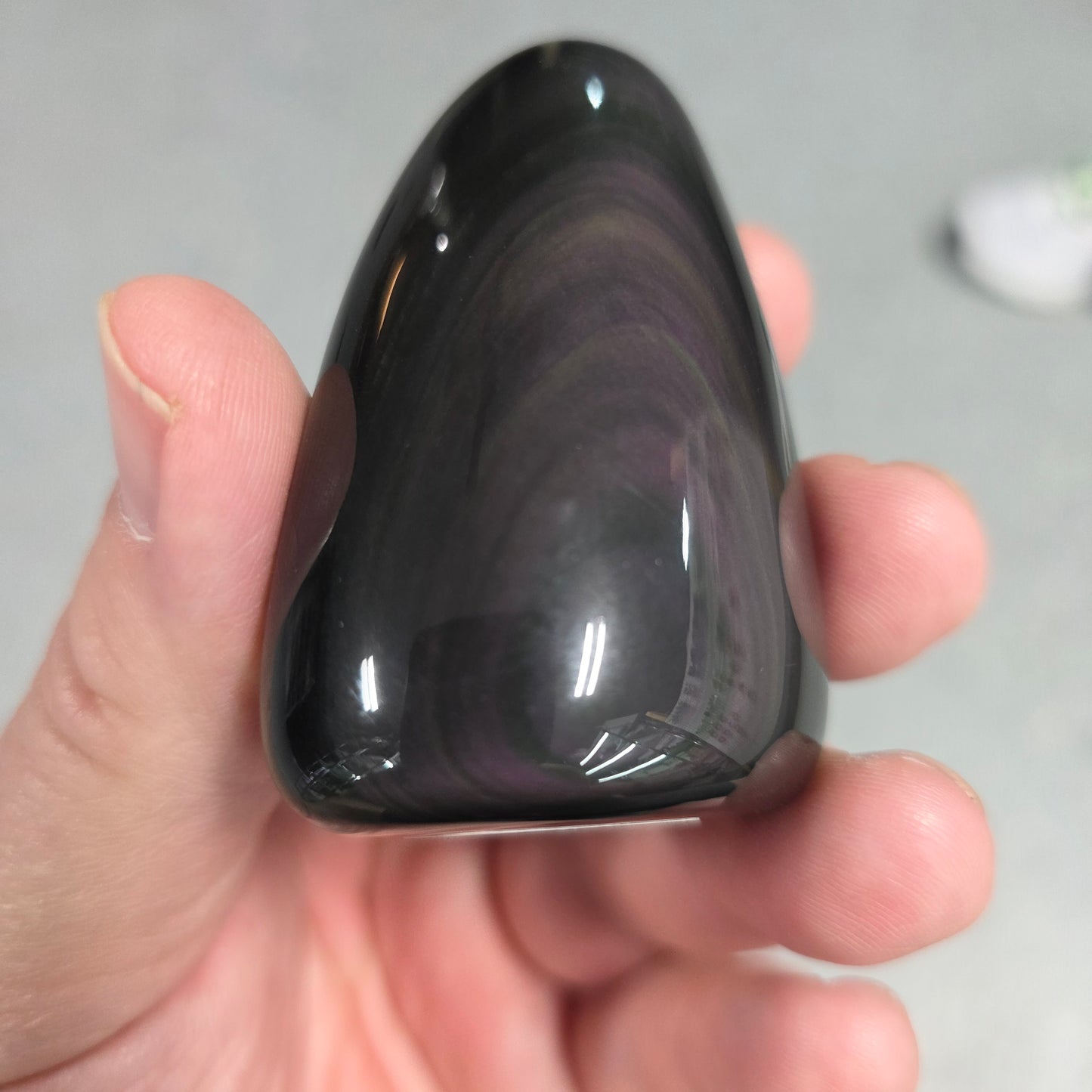 Rainbow Obsidian Freeform Carving | 1915