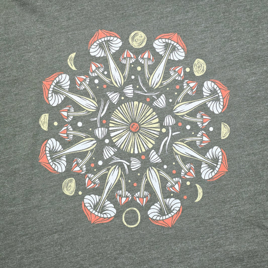 Mushroom Mandala T-Shirt 2x (NWT) | 2863