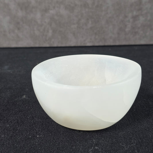 Satin Spar Bowl | 3278