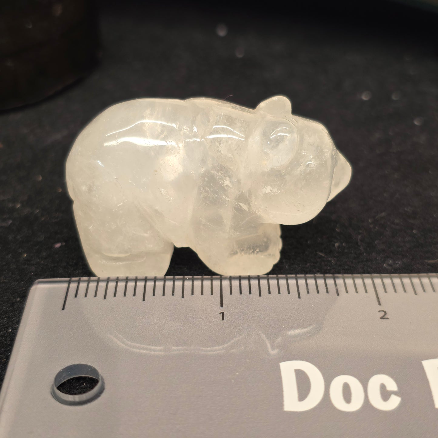Clear Quartz Bear | 3166
