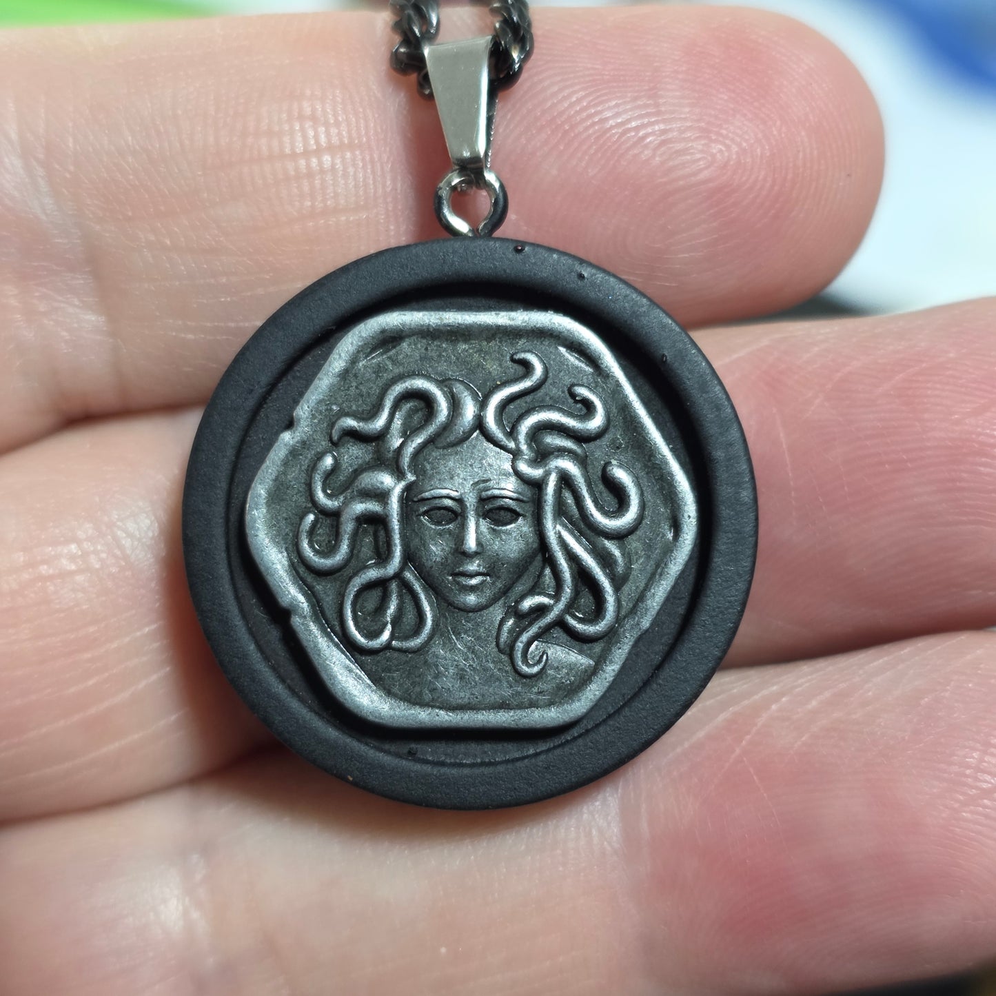 Medusa Coin Pendant Necklace - Raiders of Scythia (NEW-OPEN) | 3227
