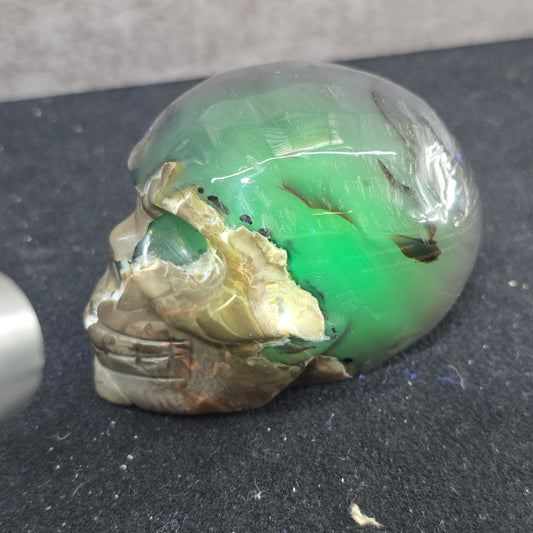 Volcano Agate Skull | 3309