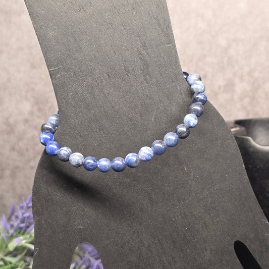 Sodalite Bead Bracelet 6.25"-16cm | 3058