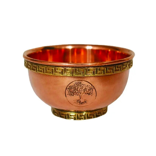 Copper Bowl - Tree of Life (3 in.) (NEW-SEALED) | 3195