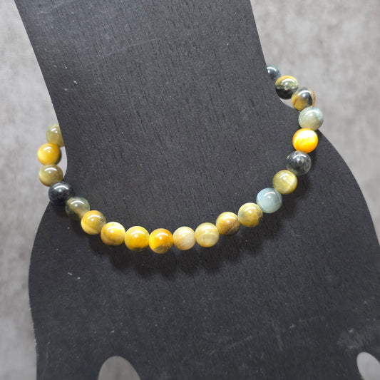 Tiger's Eye Bead Bracelet | 3324