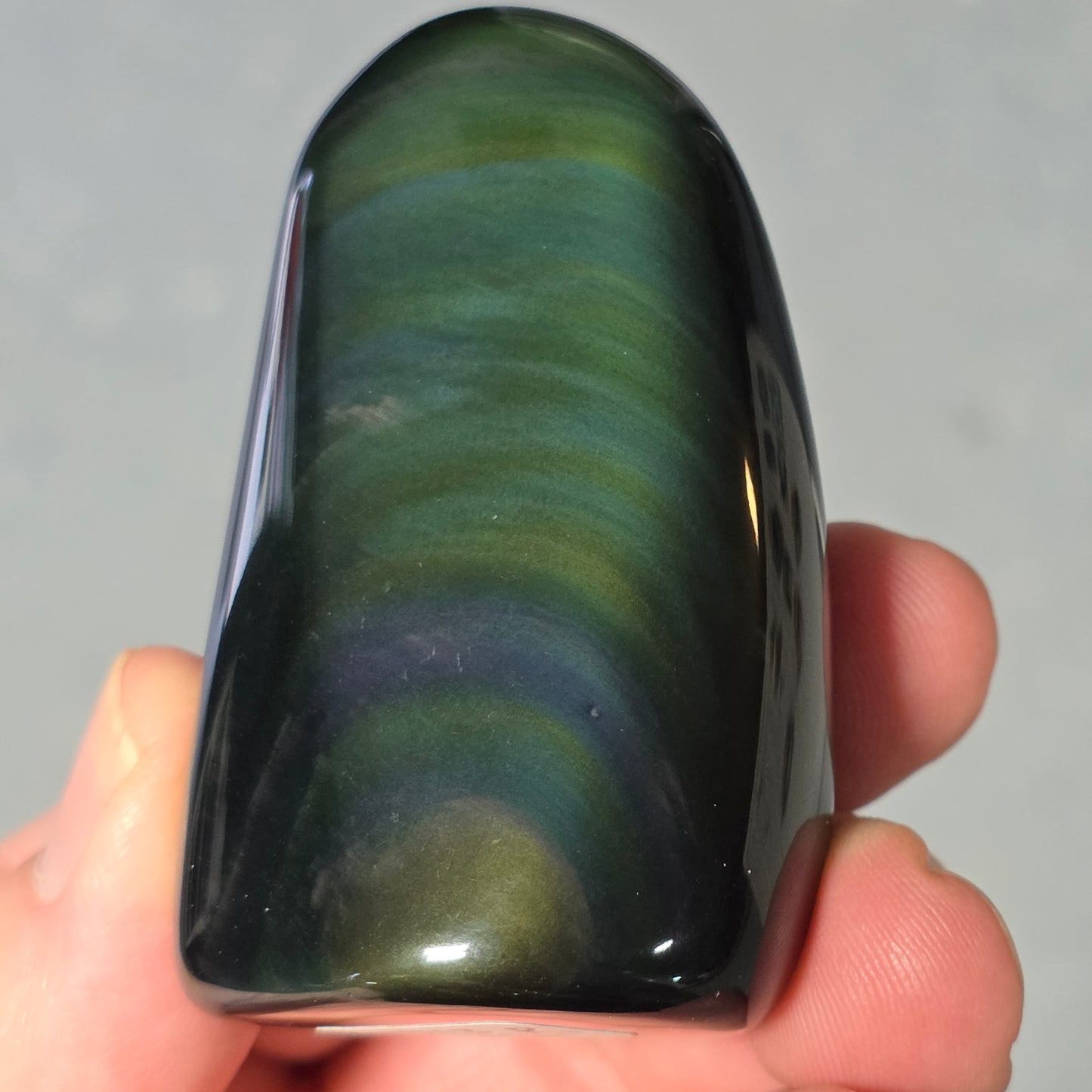 Rainbow Obsidian Freeform Carving | 1913