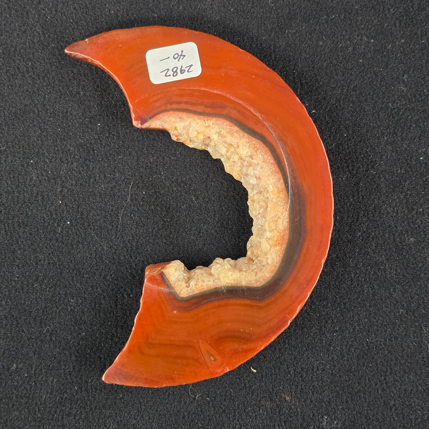 Carnelian Moon Carving | 2982