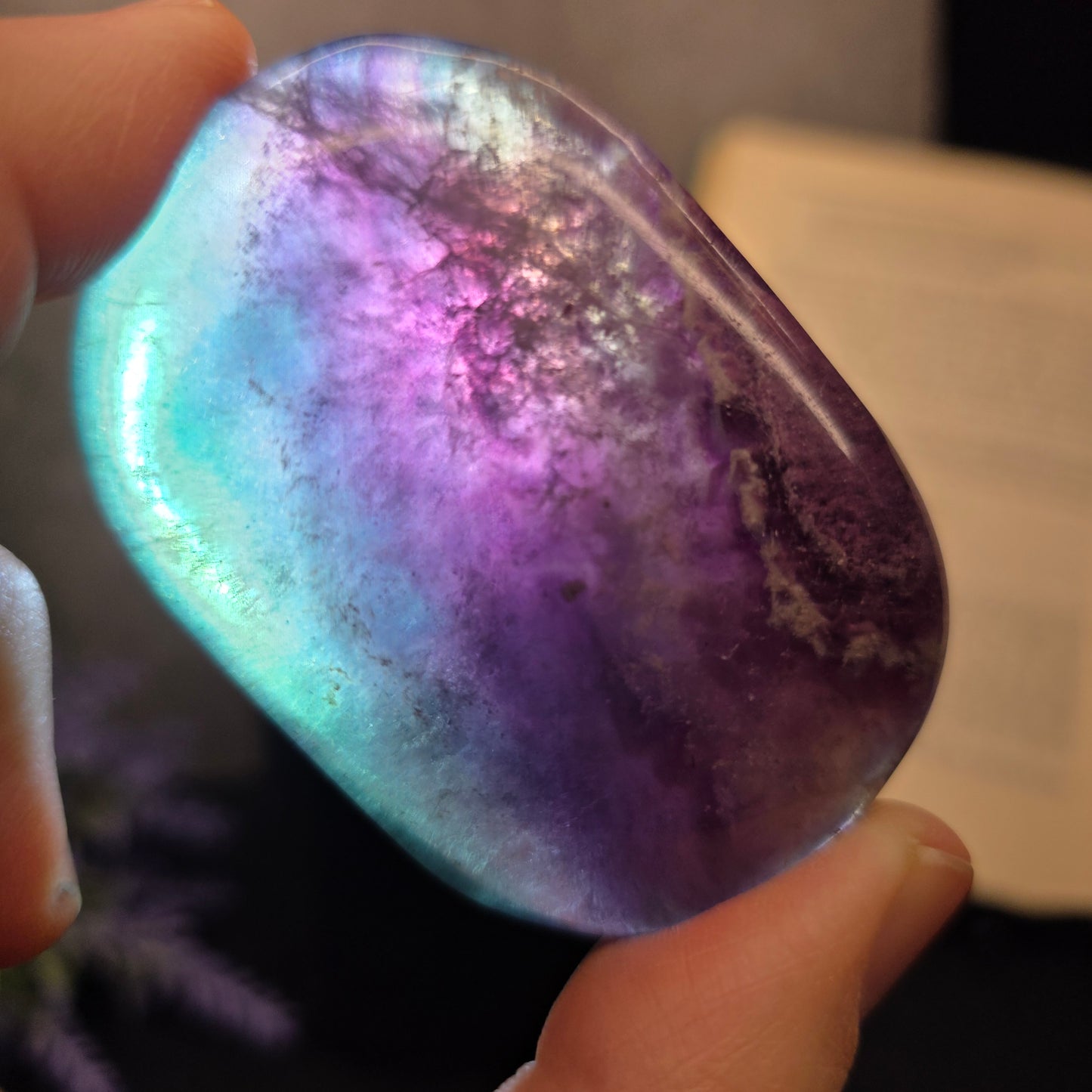 Rainbow Fluorite  | 3161