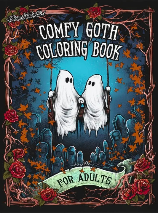 Comfy Goth Coloring Book For Adults (NEW-OPEN) | 3599