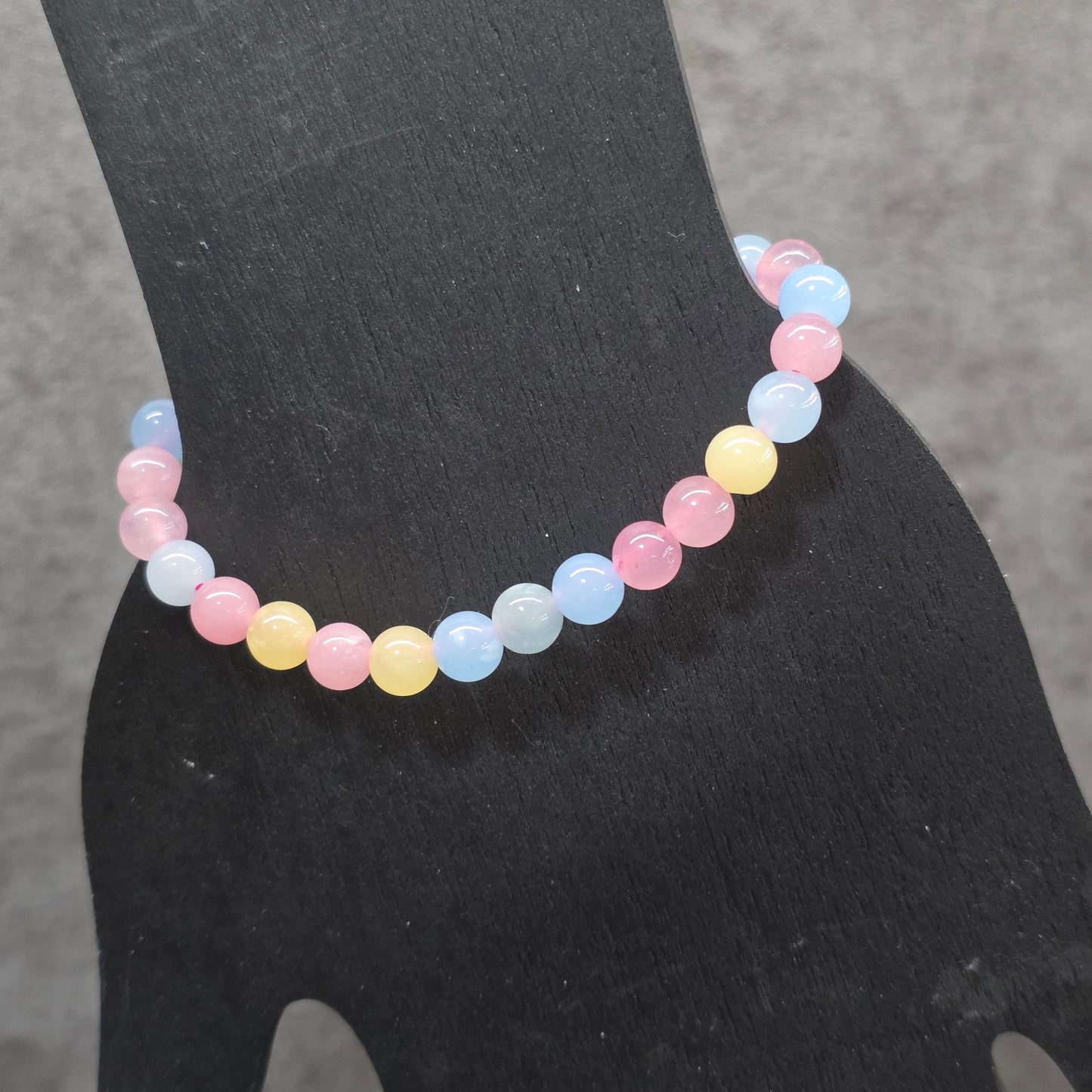 Morganite Bead Bracelet | 2297
