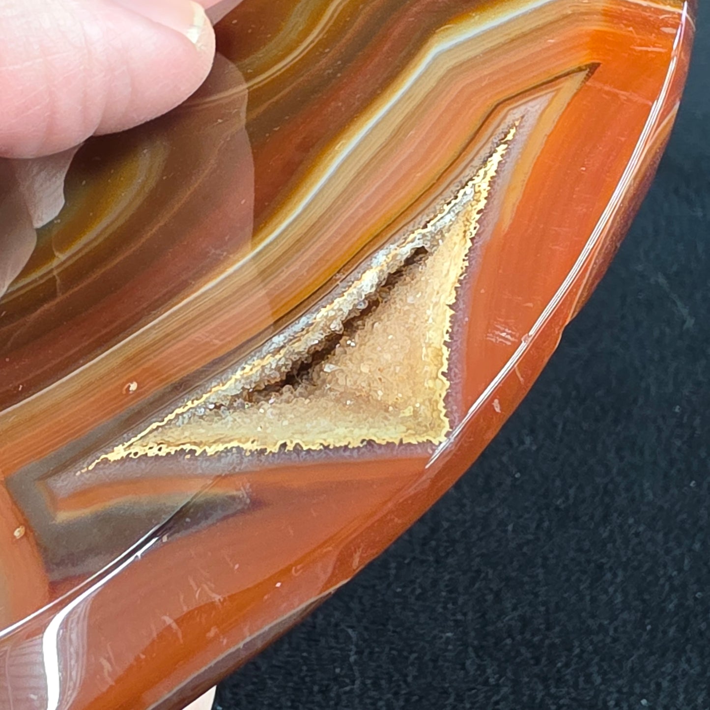 Carnelian Flame Carving | 3031