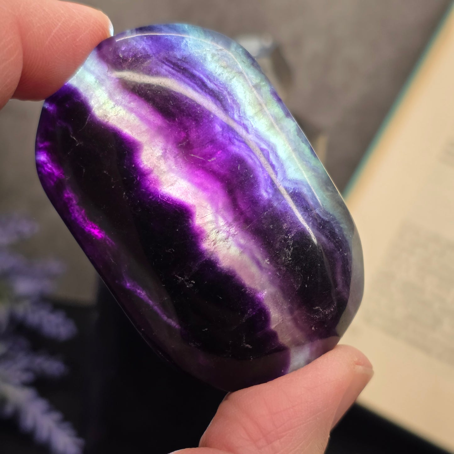 Rainbow Fluorite  | 3162