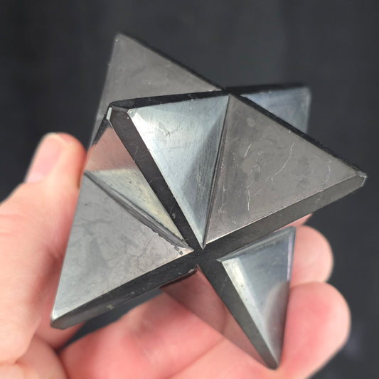 Shungite Merkaba Carving | 1995