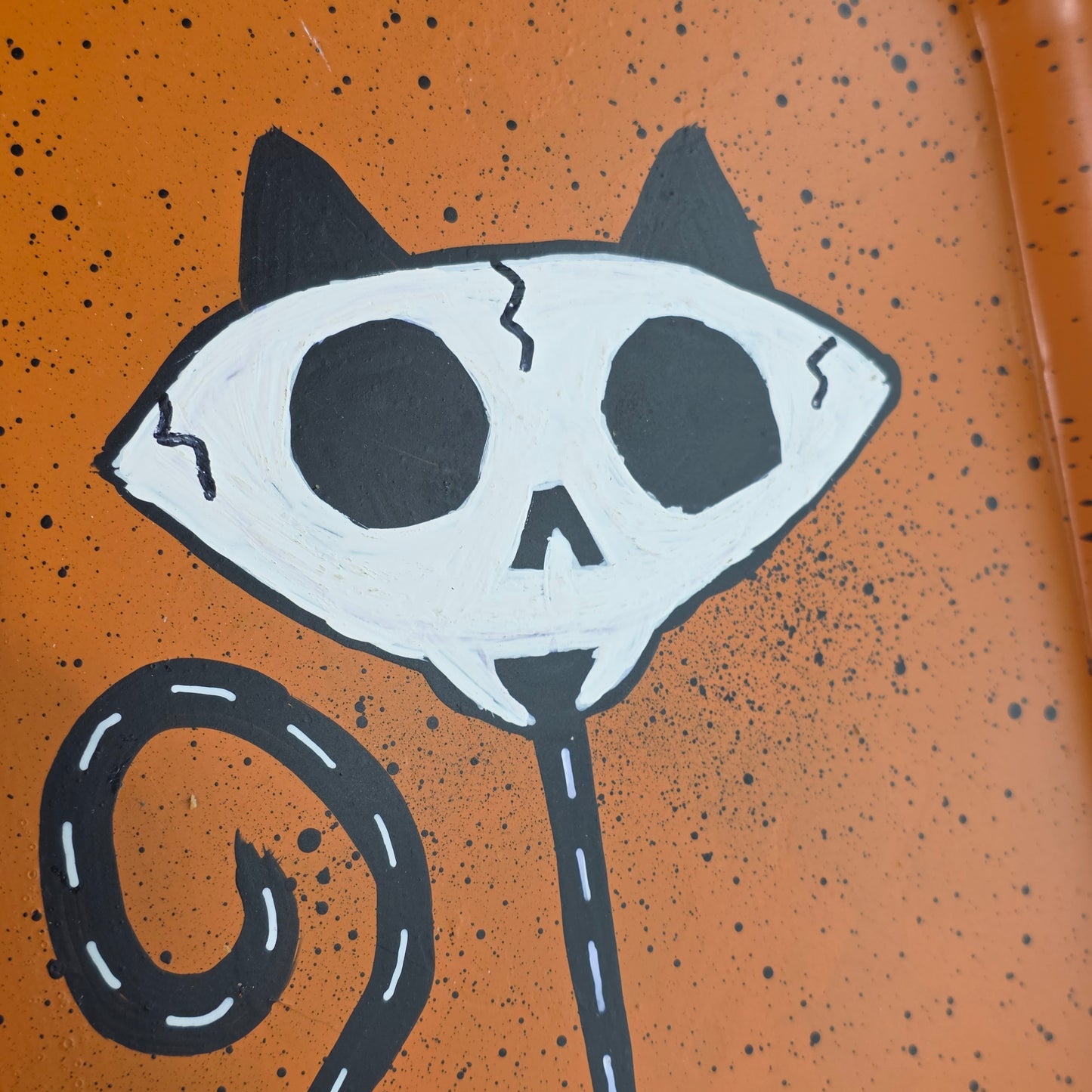 Halloween Cat Tray (USED) | 3226